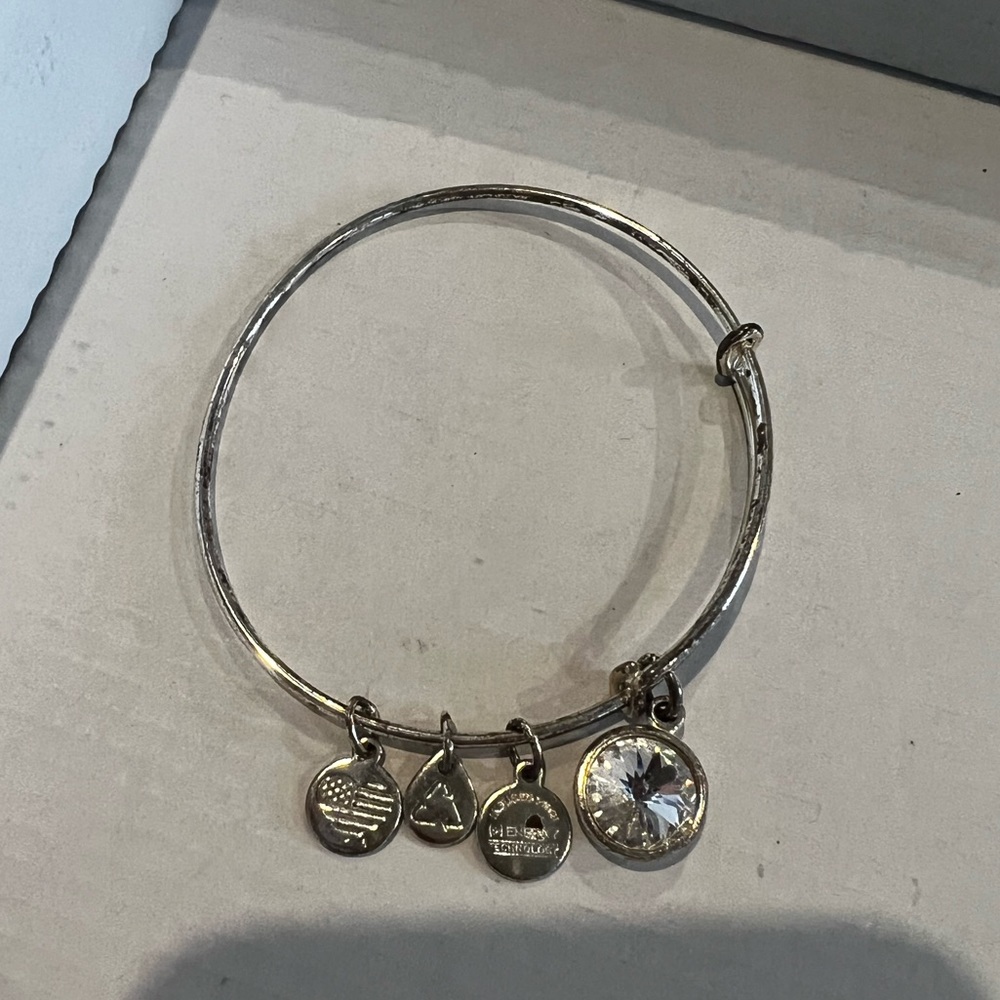 Alex and Ani April Birthstone bracelet